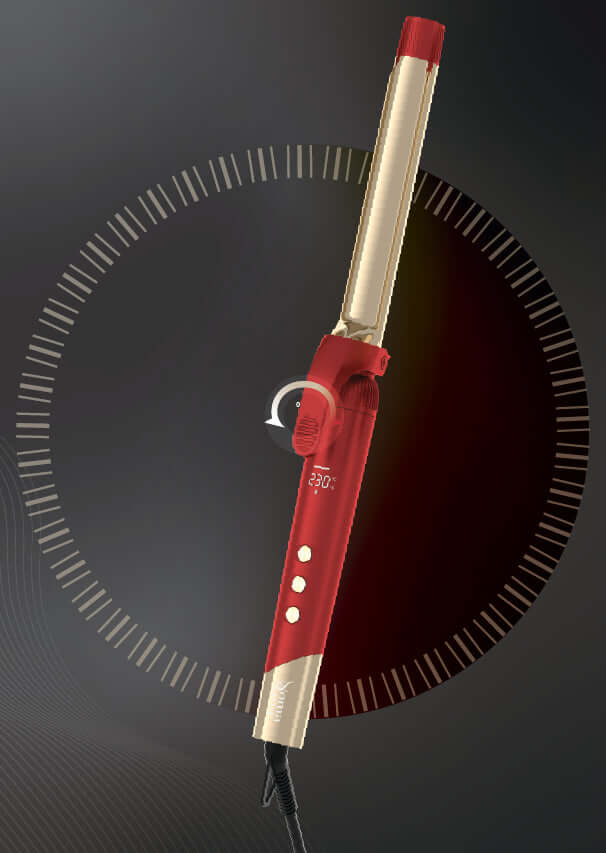 Titanium Curling hair iron